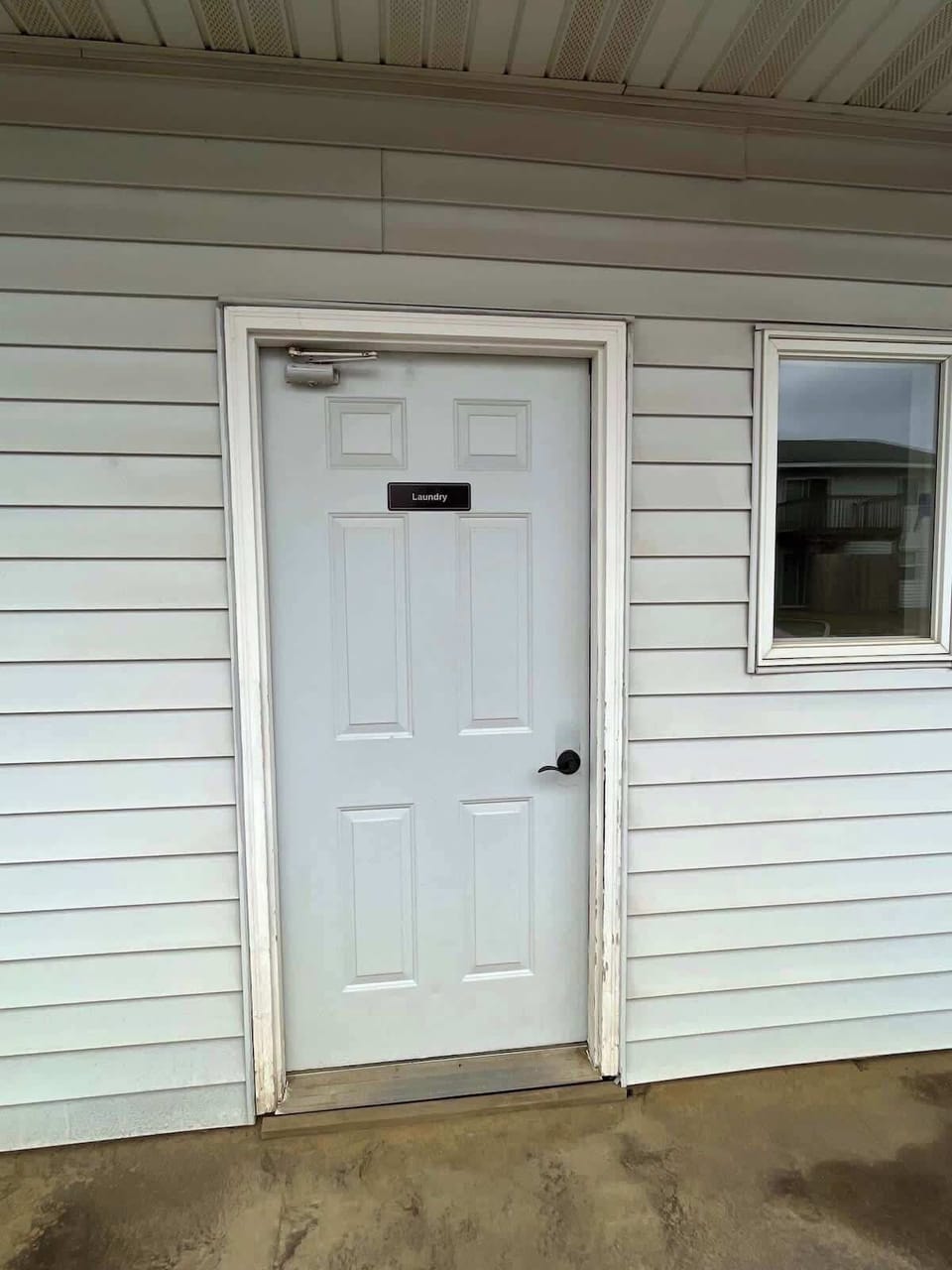 On-Site Laundry Entrance