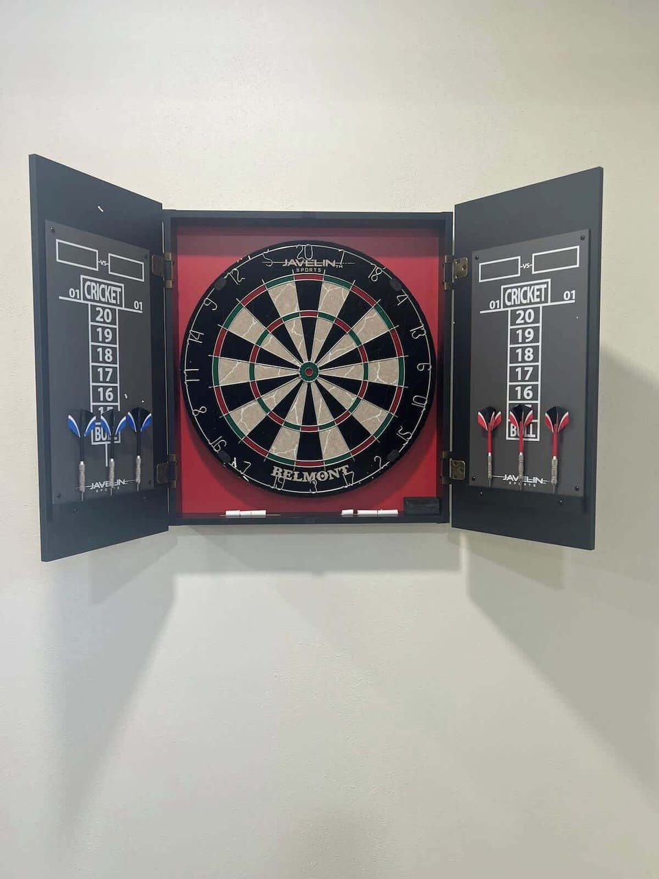 Close View of Dart Board