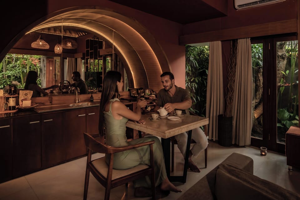 Couples dining