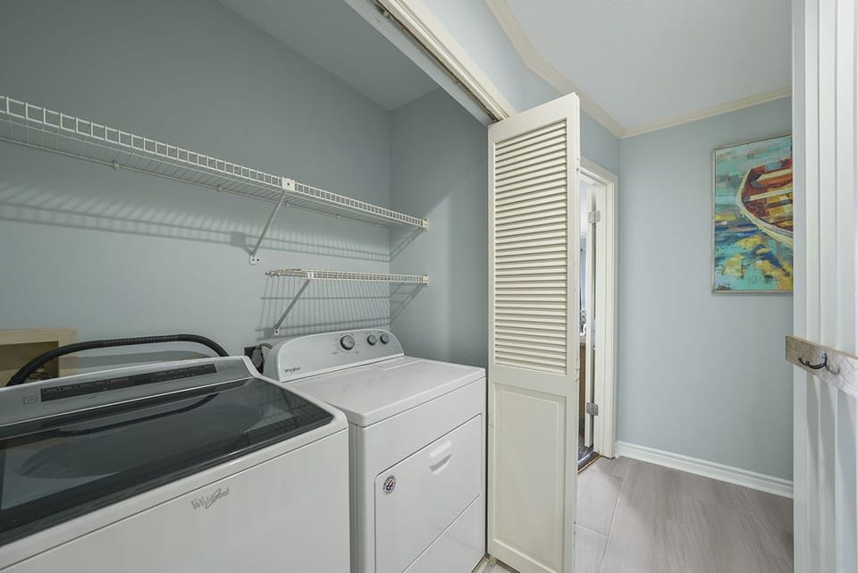 Dolphin Cove - Holiday Isle - Washer & Dryer