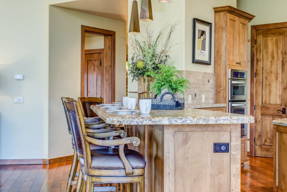 Enjoy Your Morning Coffee, Afternoon Snack or Cocktail or Just Chat with the Chef