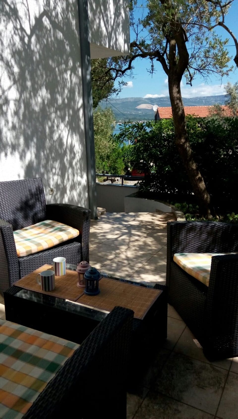 Outdoor sitting area