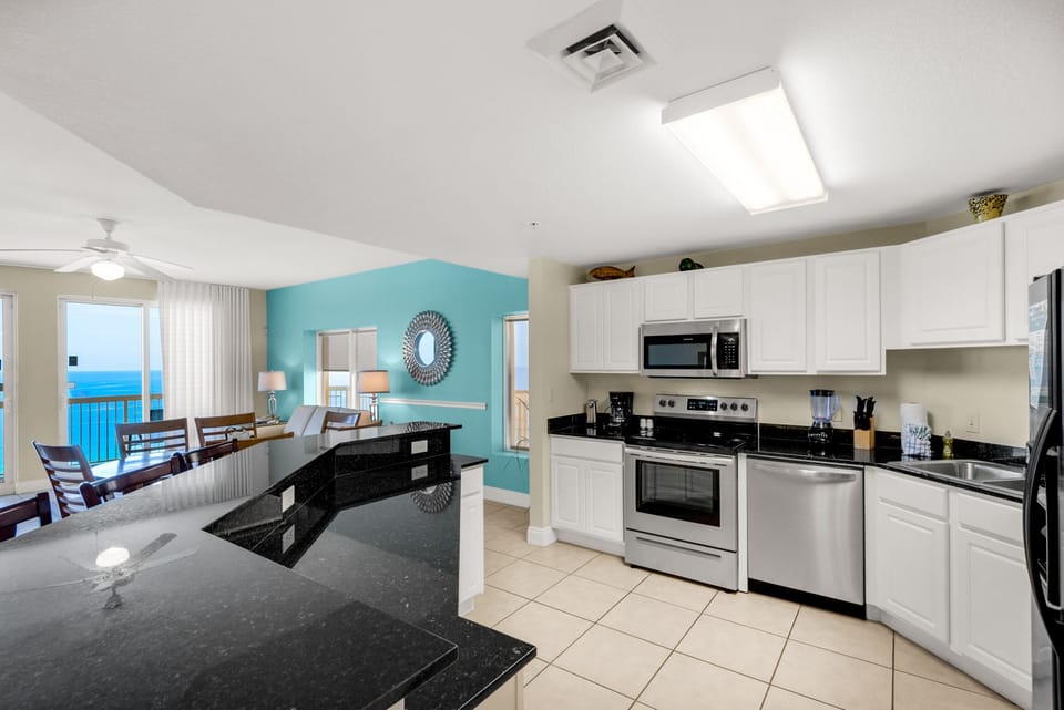 Kitchen has everything your chef needs