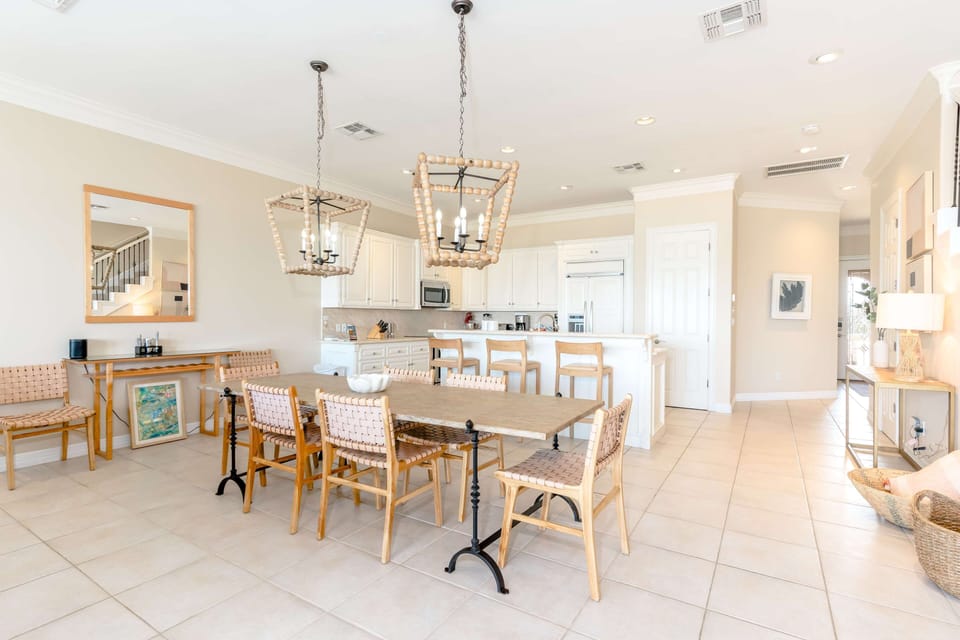 The sunwashed woods and industrial touches of our living spaces highlight the calming and playful vibes of South Padre Island.