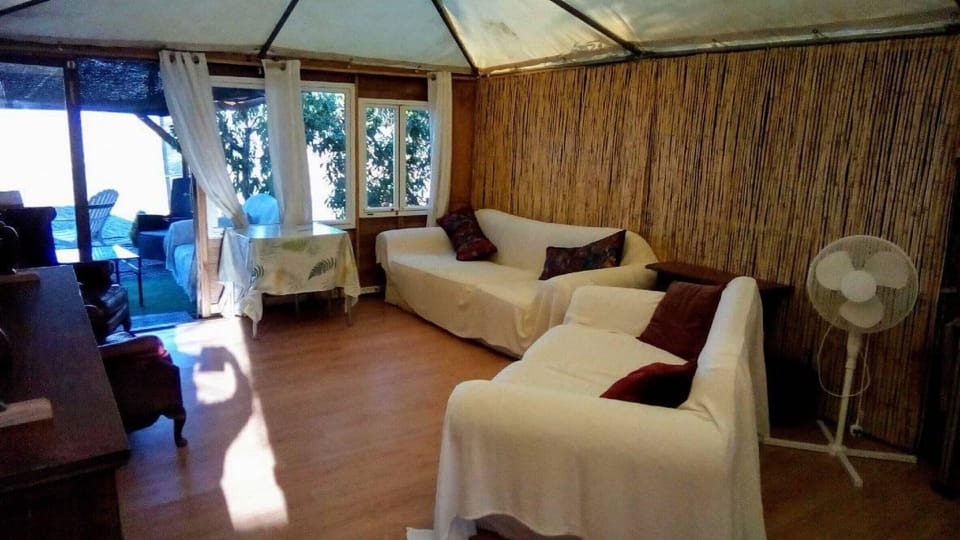 Relax on big comfy sofas.