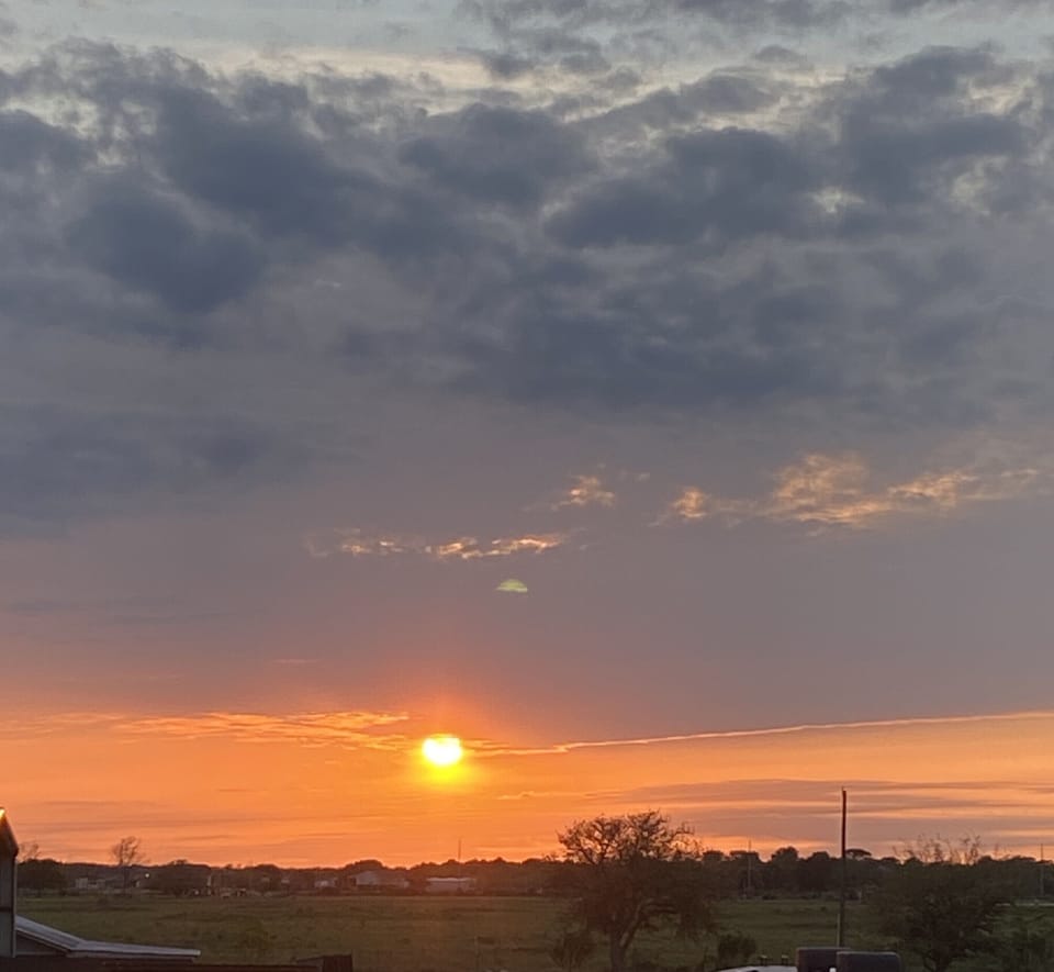 Evening shot from the deck
