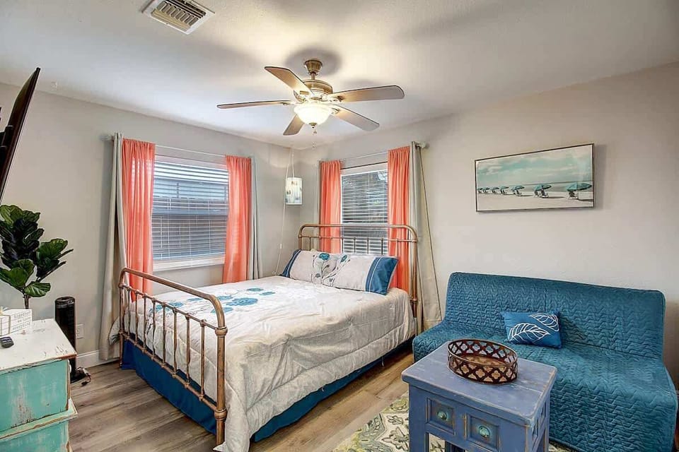 Master Bedroom with King Bed and Full Sleeper