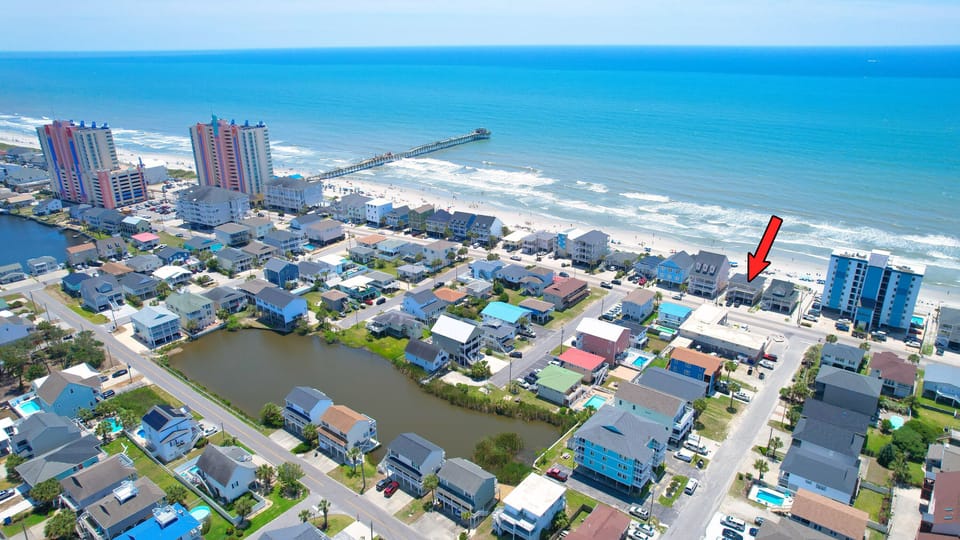 Located right on the oceanfront!