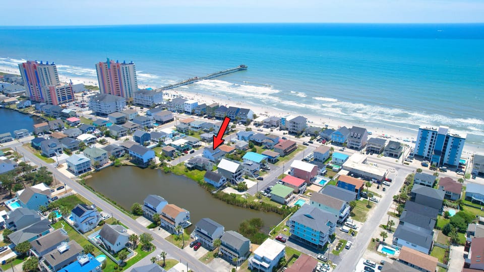 Look how close you are to the beach!