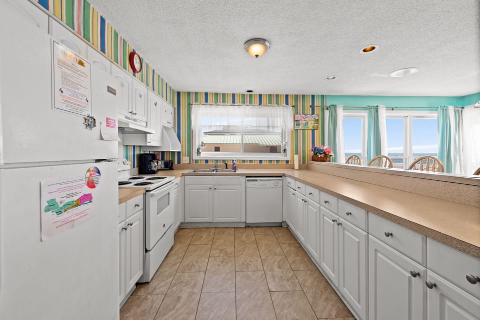 Plenty of counter space to make meal prep a breeze!