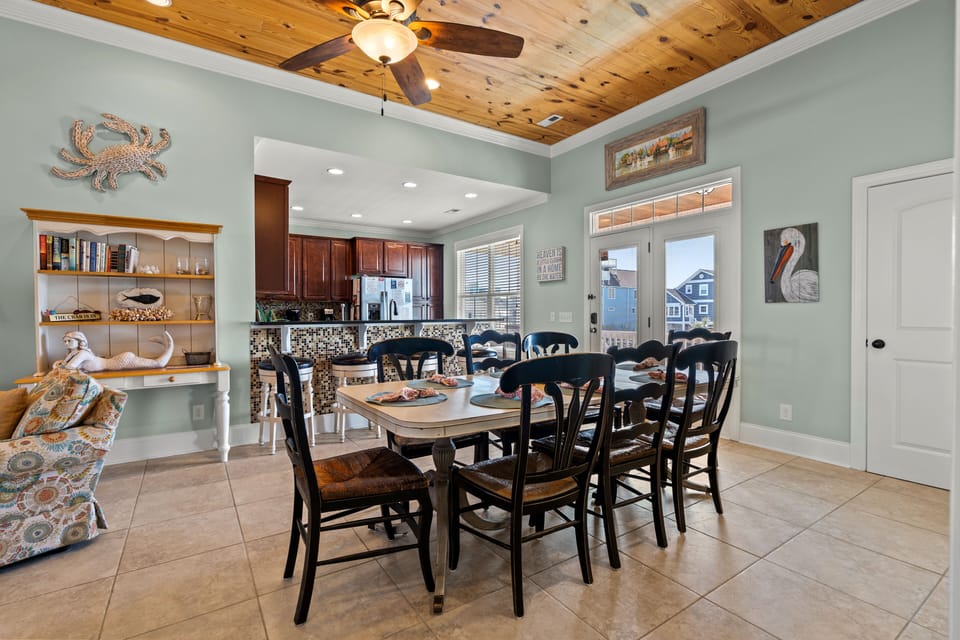 Sit down for a home cooked meal while making wonderful memories.