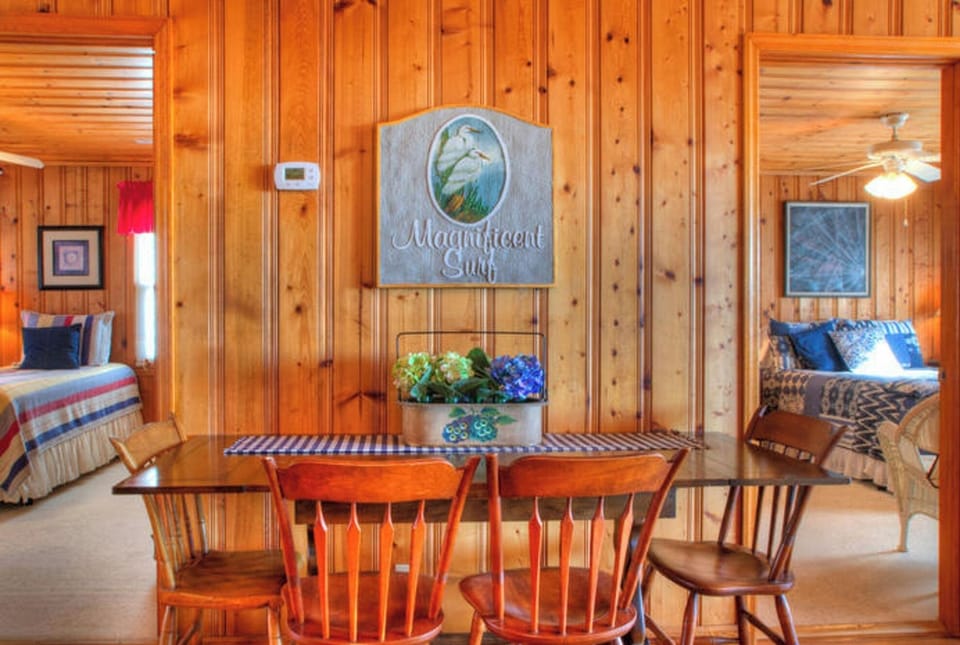Sit down to a home cooked meal with the family.