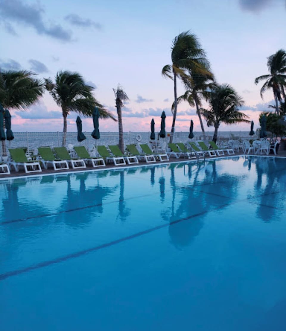 Sunset at the Cabana Club
