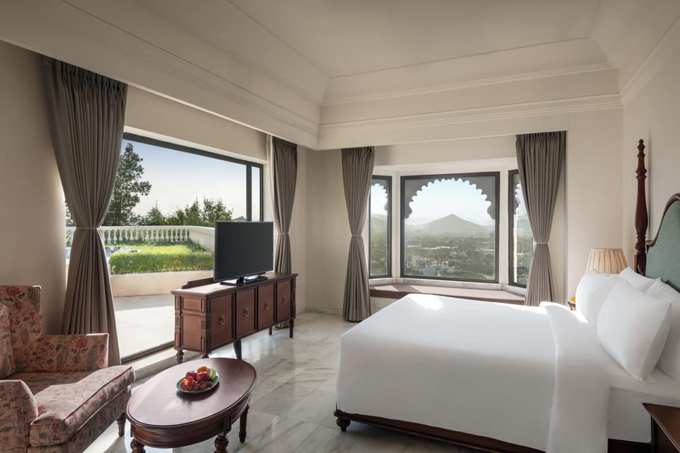 Bhairavgarh Suite | Premium bedding, minibar, in-room safe, individually furnished
