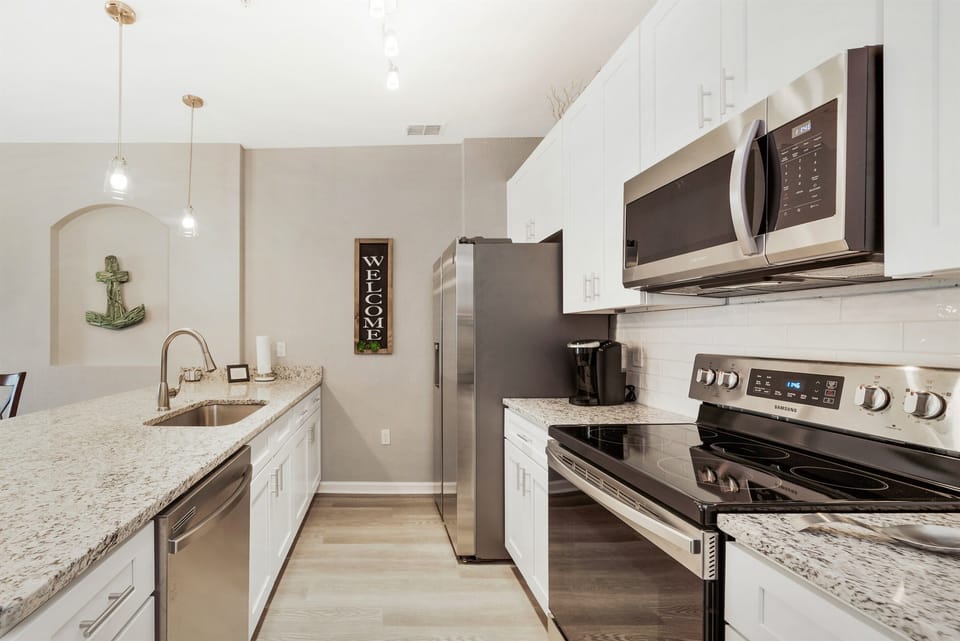 Stainless steel appliances
