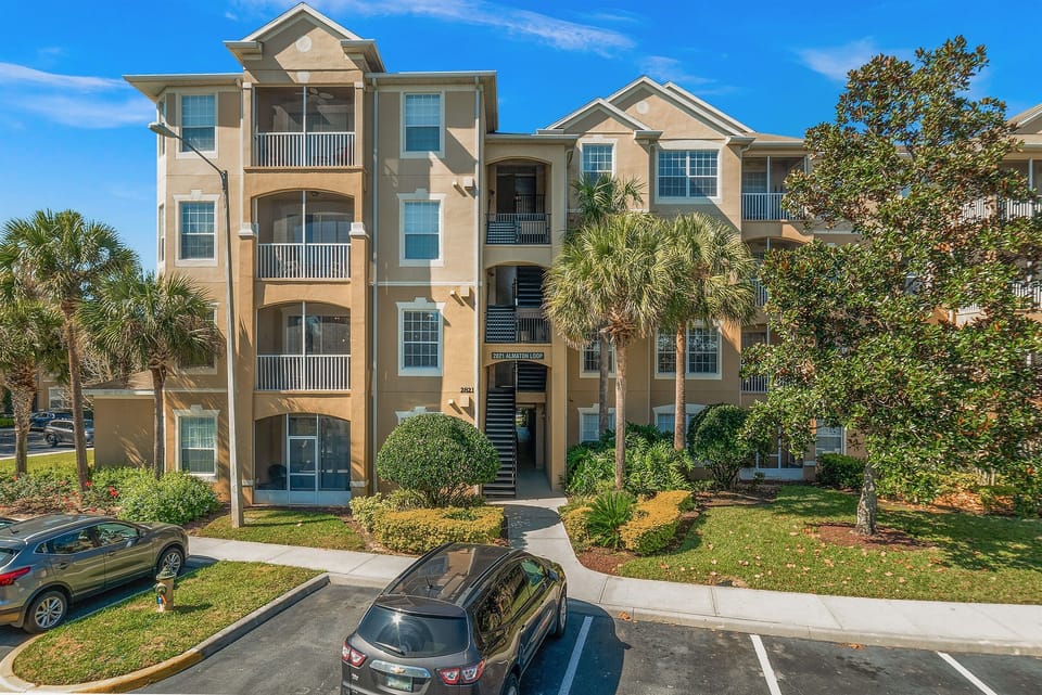 Condo Building with parking