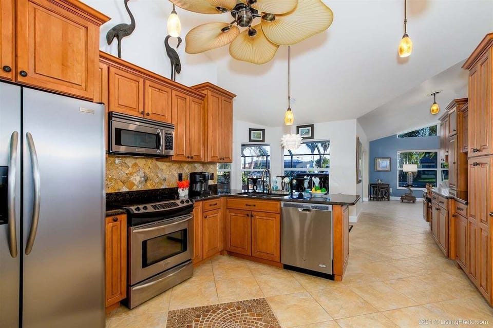 Kitchen with Open View of the Nook Area