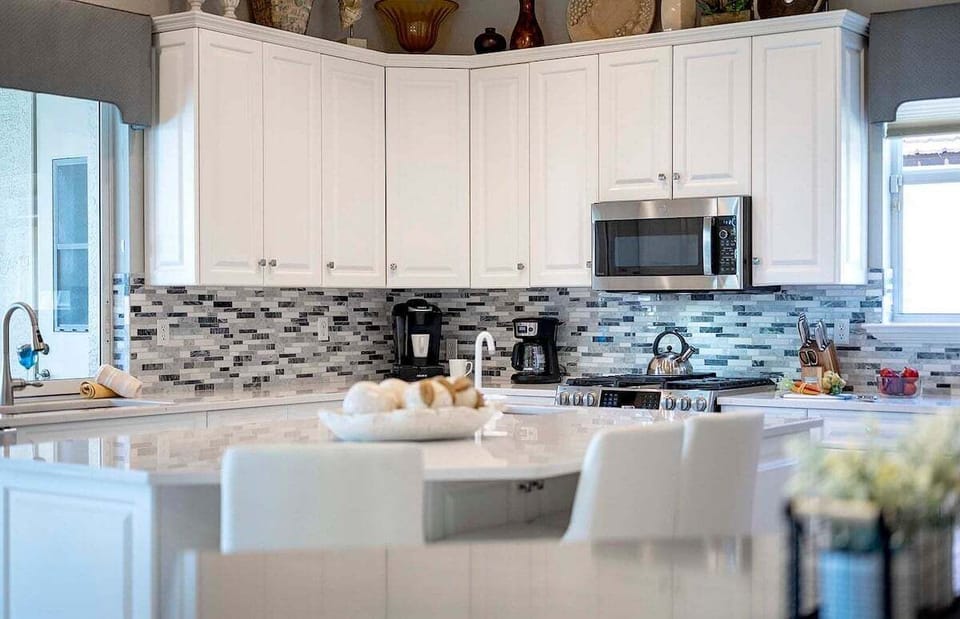 Kitchen with Counter Seating