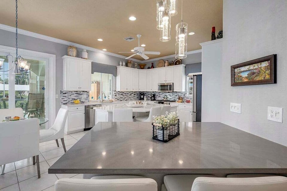 Modern Kitchen with Stainless Appliances