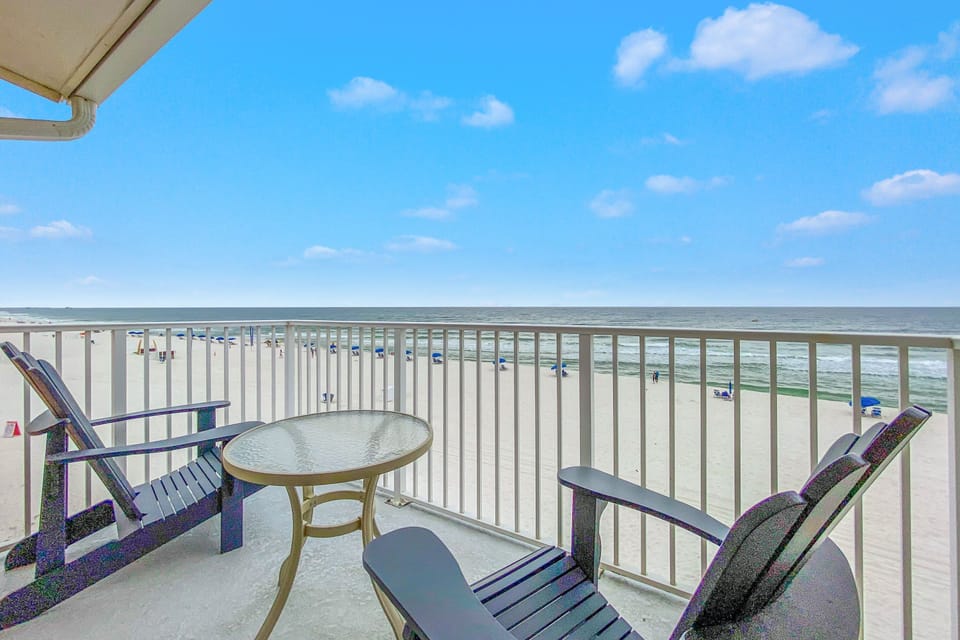 Private balcony