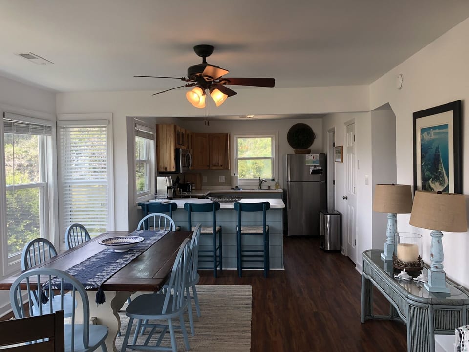 Beautifully appointed with coastal decor