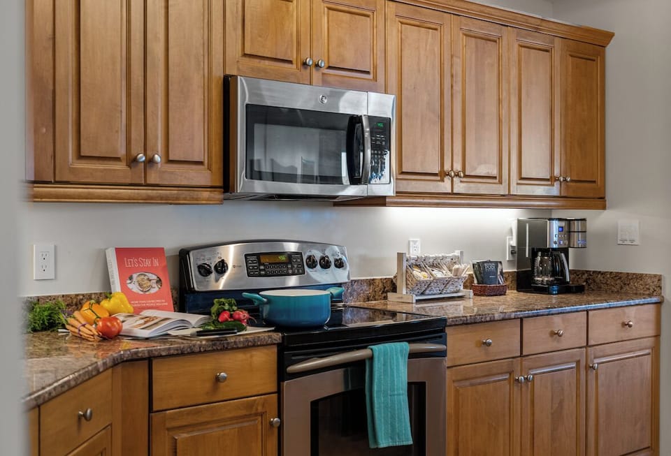 Kitchen - A fully equipped kitchen has everything you need to prepare a meal.