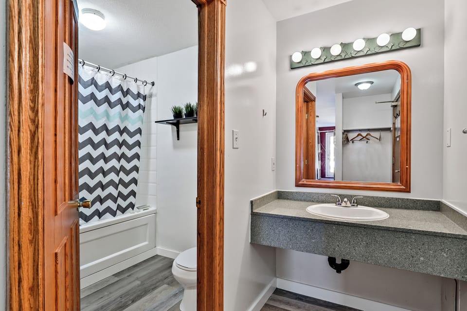 Blackout drapes, iron/ironing board (on request), WiFi (free)