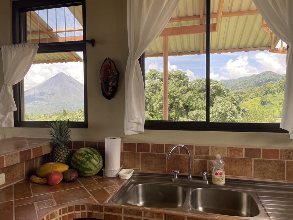Kitchen window-second floor