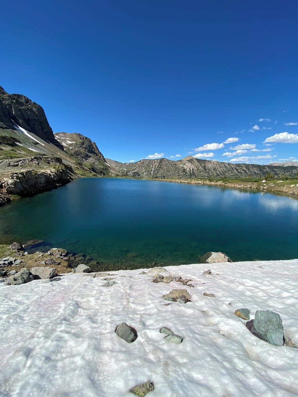 View of Blue Lake