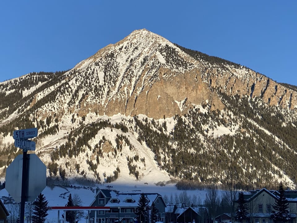 Mountain CB view from town.
