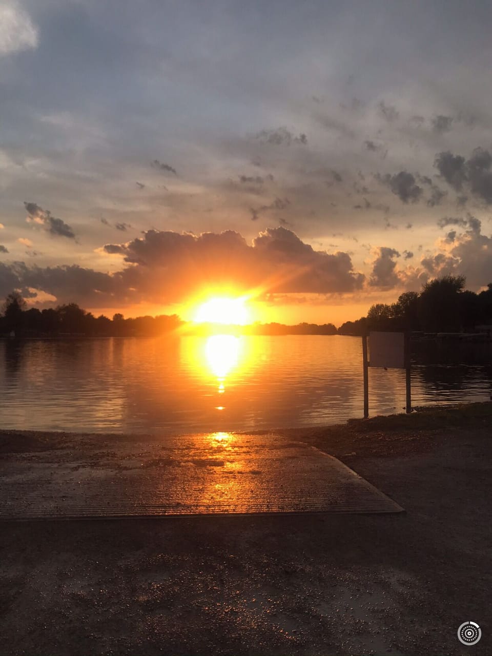 Sunset every night from your deck!