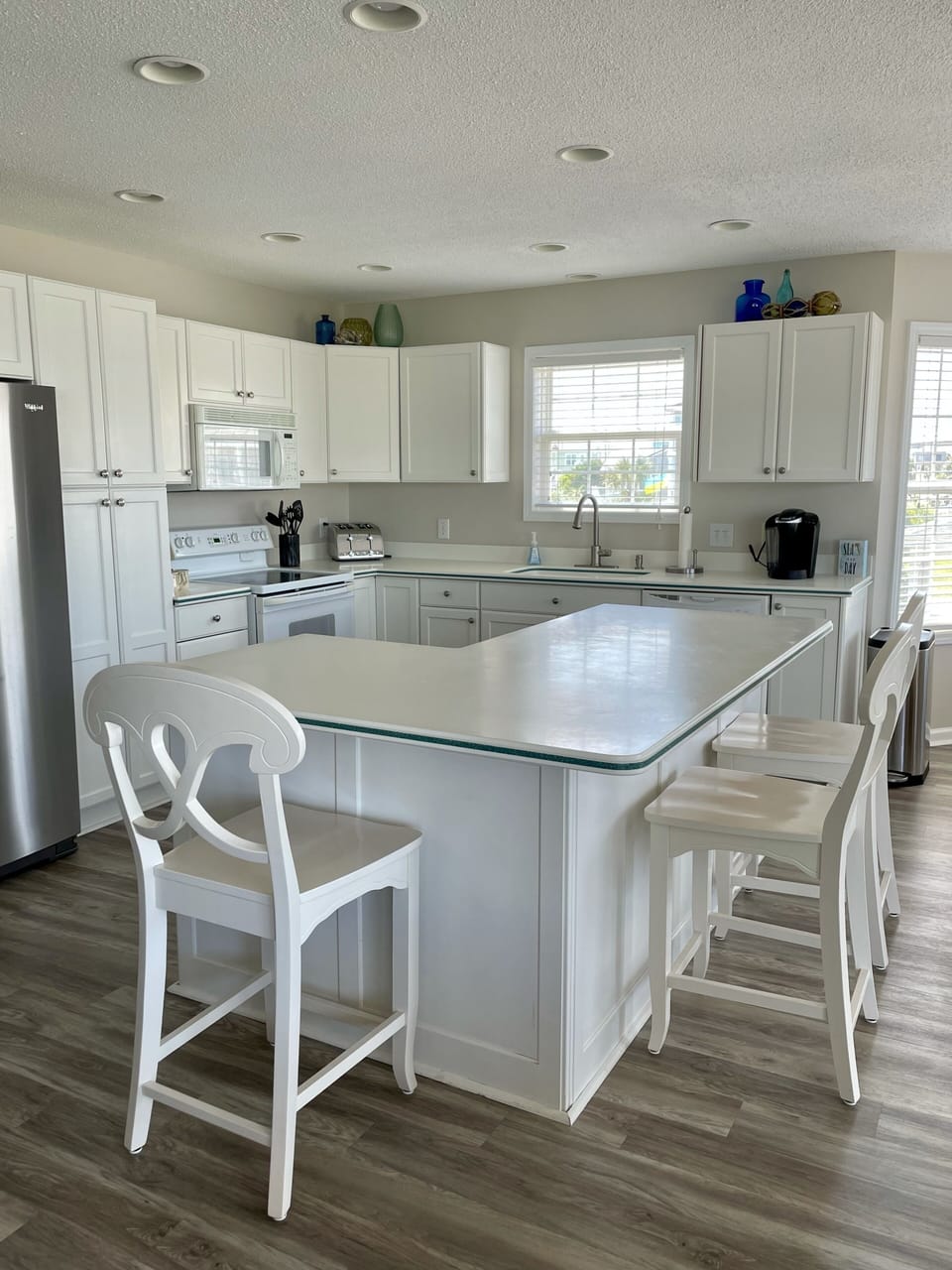 Fully stocked kitchen