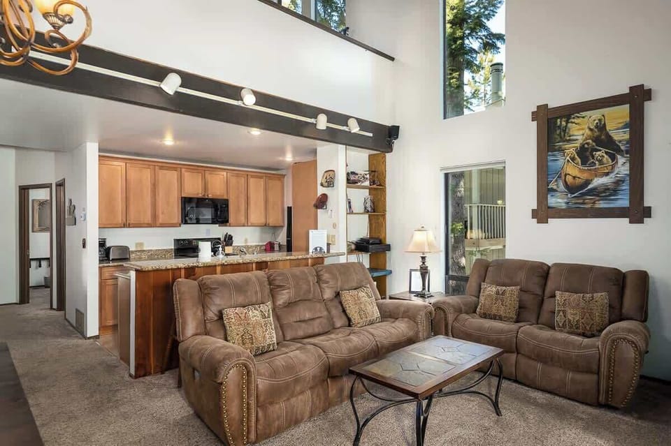 Open Kitchen and Living Areas