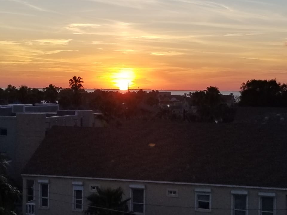 Sunset view from the West