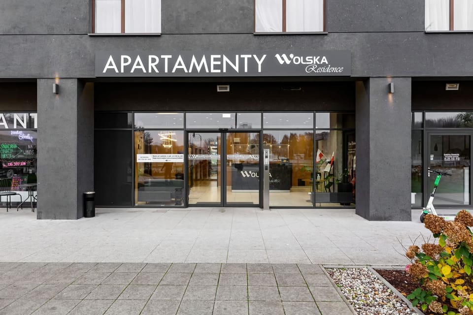 Modern property building. 