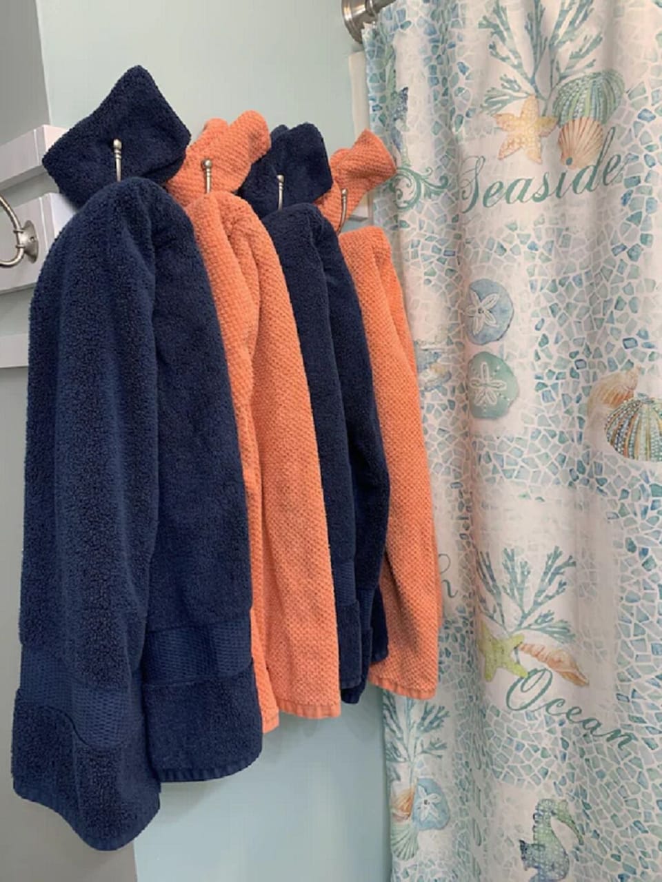 complementary set of bath towels provided (coin laundry on premise)