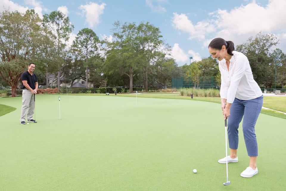 78 Fitness - Or work on your short game on our putting green.