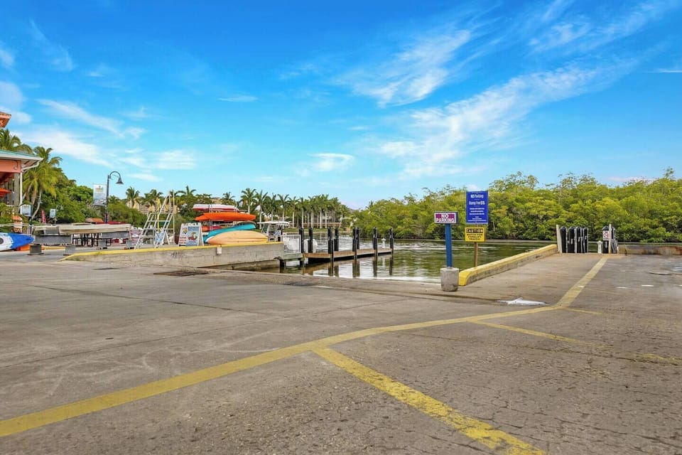 Boat launch and kayak rentals right below unit