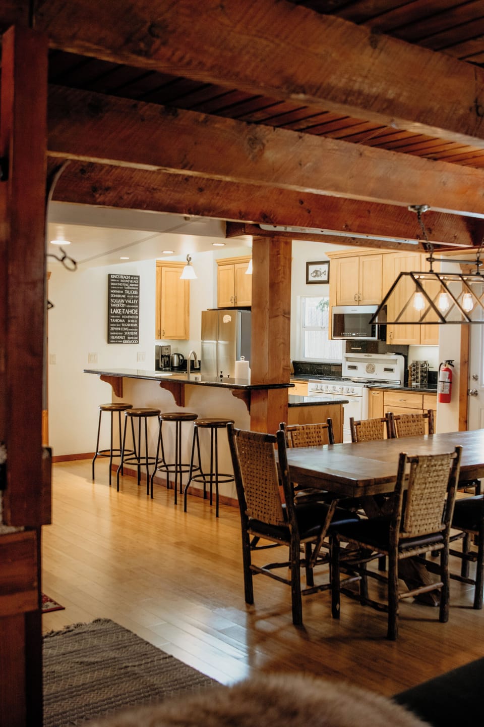 Open floor plan.