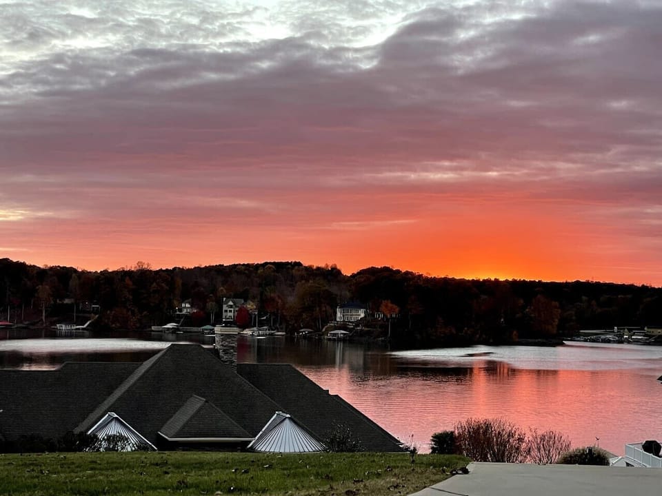 Watch the Sunset From the Front of the House.