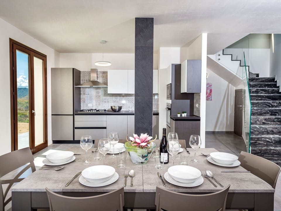 Villa | Private kitchen | Fridge, microwave, oven, dishwasher
