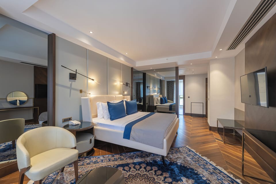 Presidential Suite | Premium bedding, minibar, in-room safe, desk