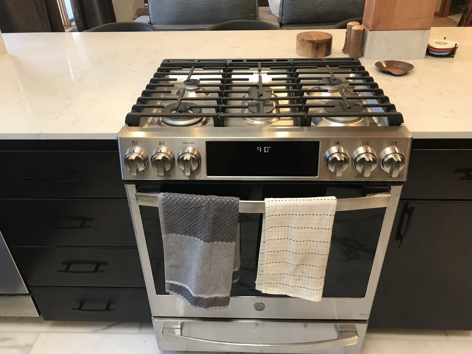 New Gas Range