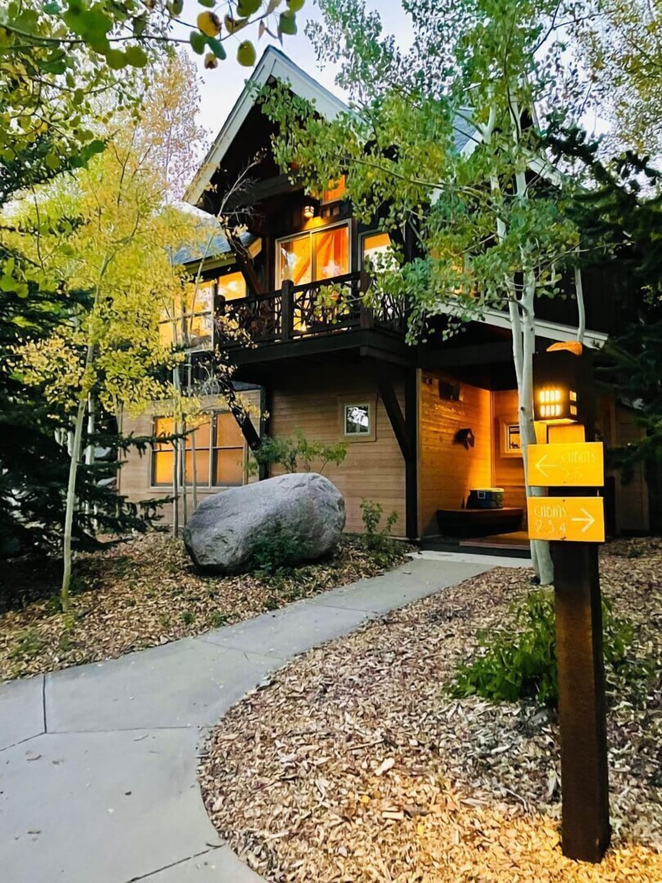 Front Entrance of the Cabin