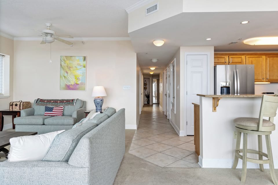Living Area to Hallway