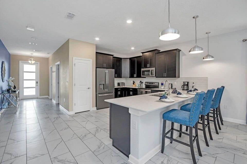This kitchen has everything you need to feel right at home during your stay.