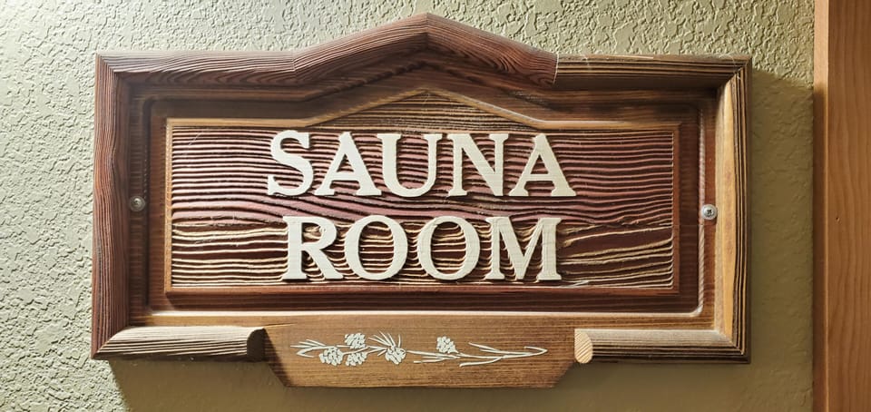 Sauna is available in the Spruce building