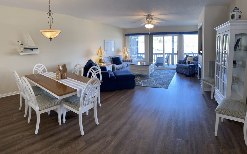 Dining and Living room combo