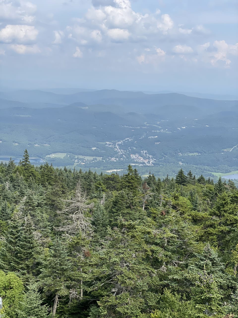 Smoke from Canadian wildfires