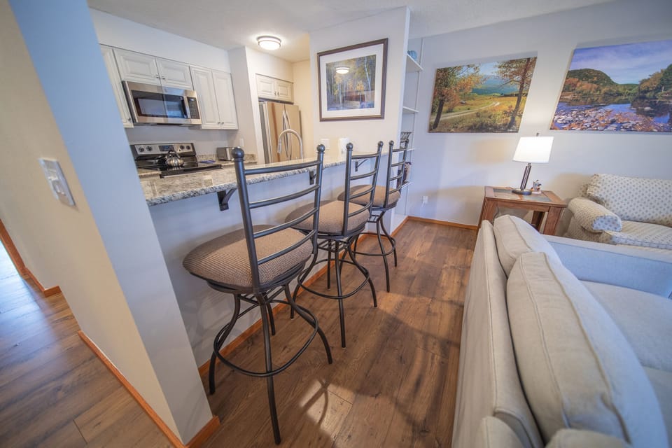 Convenient Bar stool seating